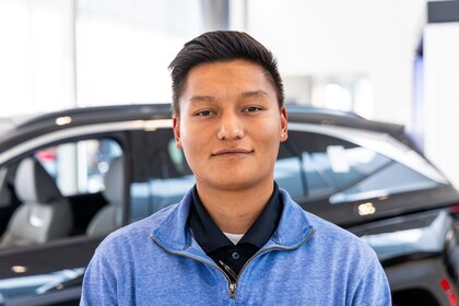 Staff member Ayush Tamang from ID_5865ad8592c4