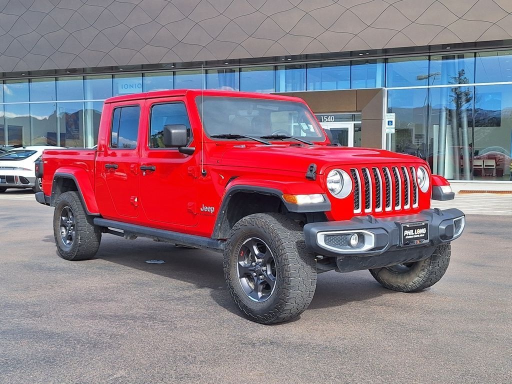 Used 2021 Jeep Gladiator Overland Truck Crew Cab