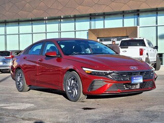 2024 Hyundai Elantra Hybrid Blue Sedan