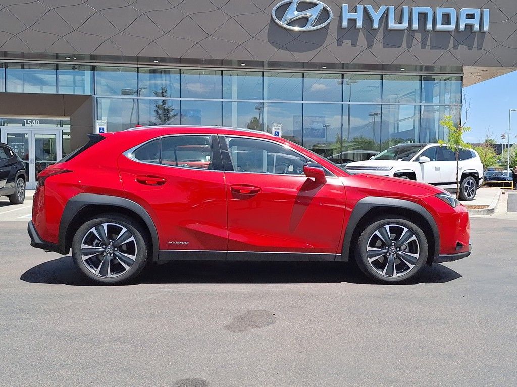 Used 2021 Lexus UX Hybrid 250h LUXURY with VIN JTHL9JBH9M2049590 for sale in Colorado Springs, CO