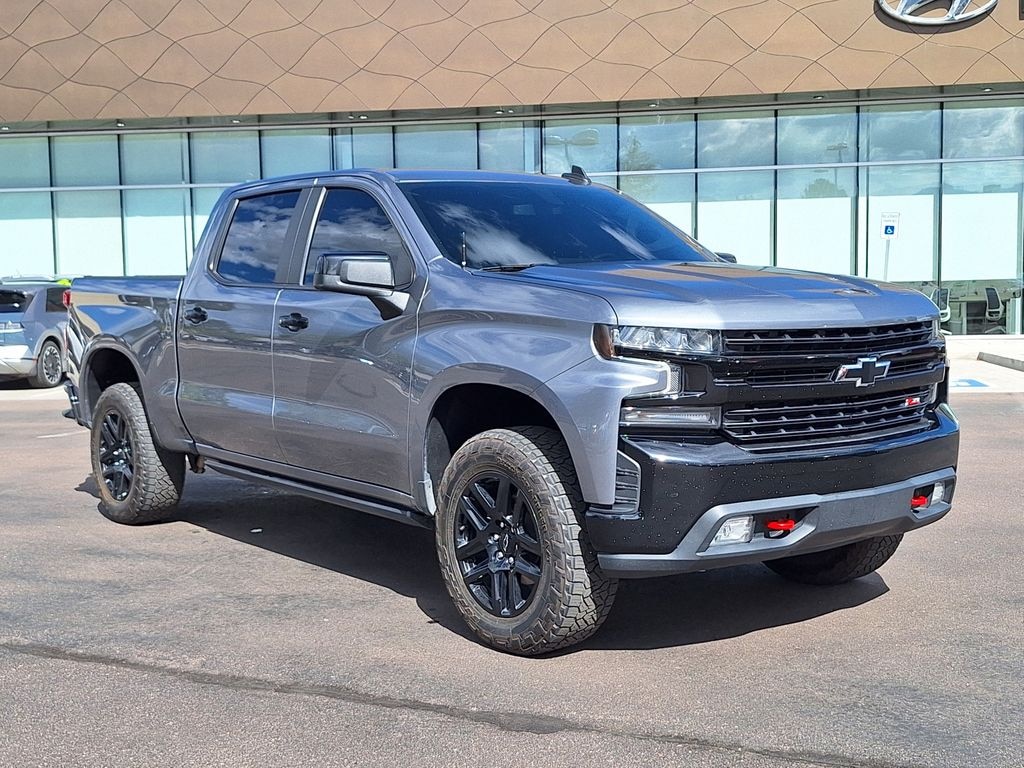 Used 2021 Chevrolet Silverado 1500 LT Trail Boss Truck Crew Cab