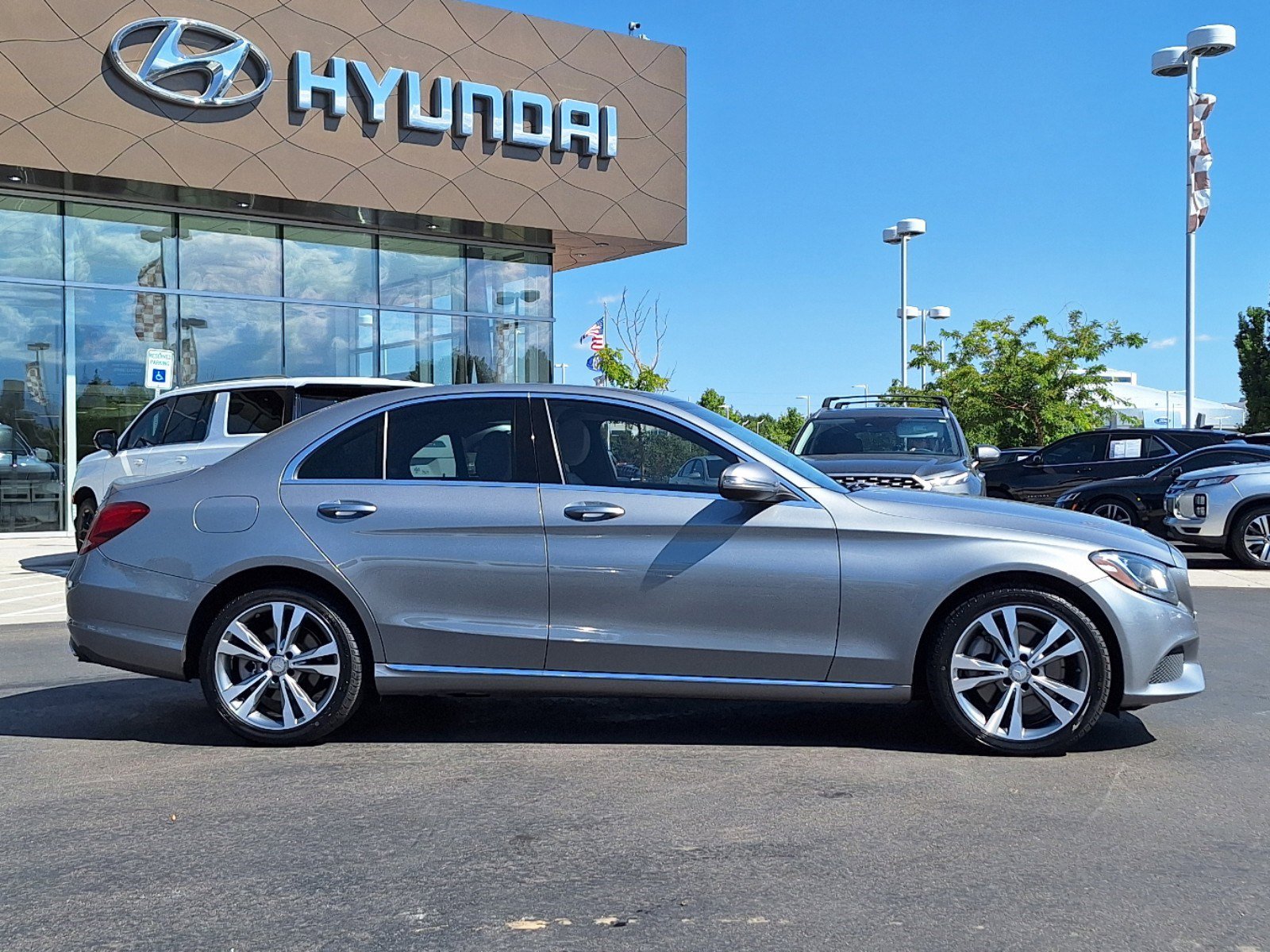 Used 2016 Mercedes-Benz C-Class C300 with VIN WDDWF4KB2GR143431 for sale in Colorado Springs, CO