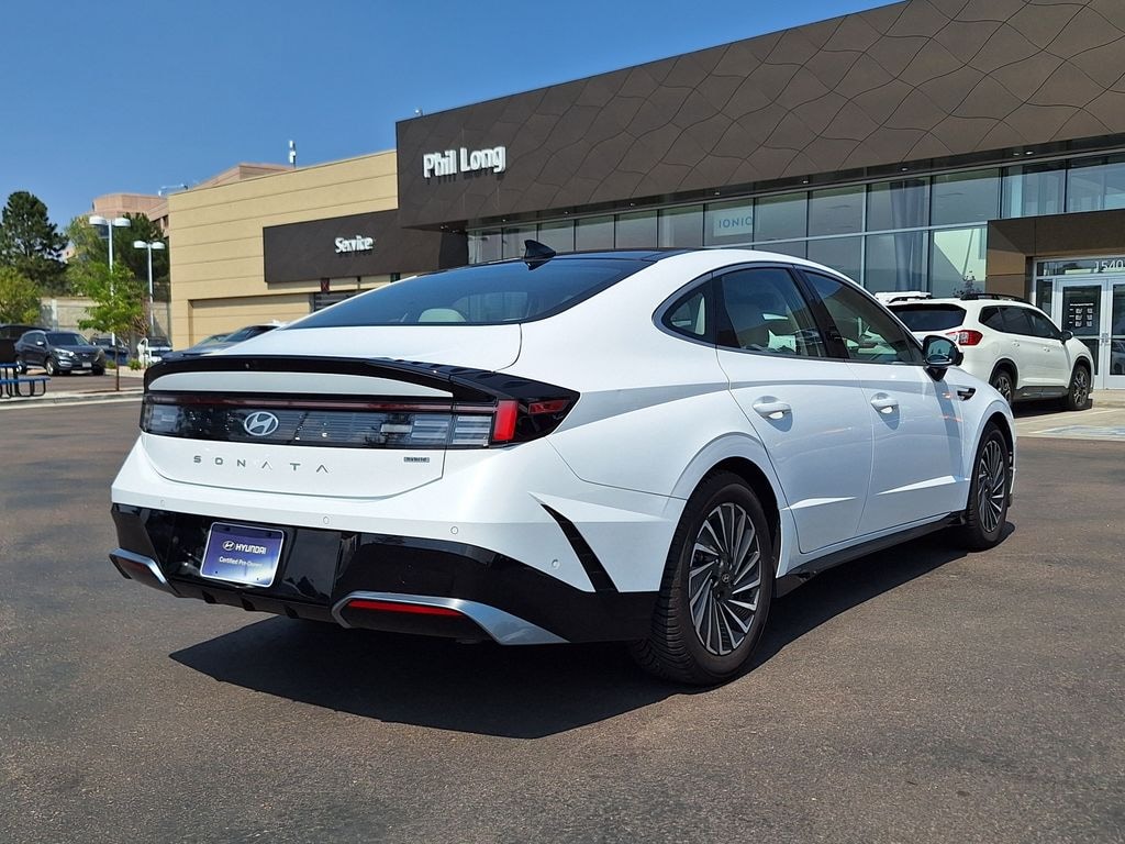 Certified 2025 Hyundai Sonata Hybrid Limited Sedan