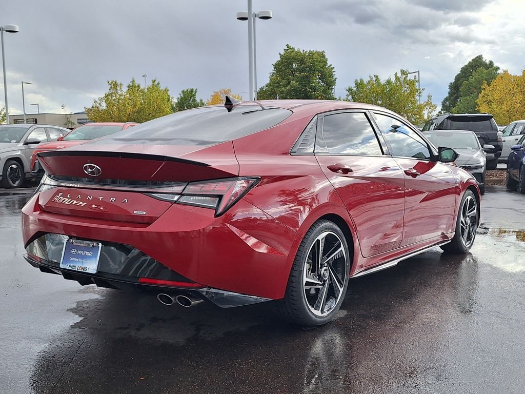 2021 Hyundai Elantra N Line photo 3