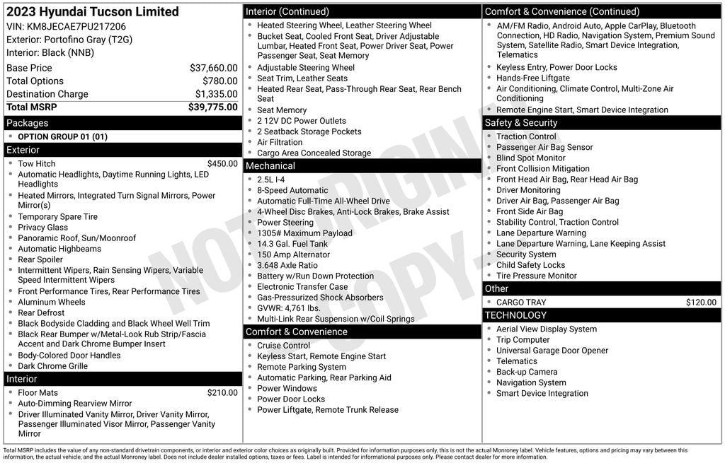 Used 2023 Hyundai Tucson Limited SUV
