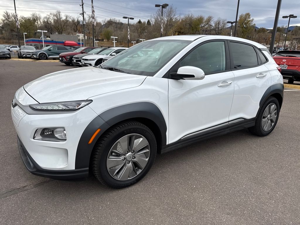 Certified 2021 Hyundai Kona EV Ultimate with VIN KM8K53AG9MU132935 for sale in Colorado Springs, CO