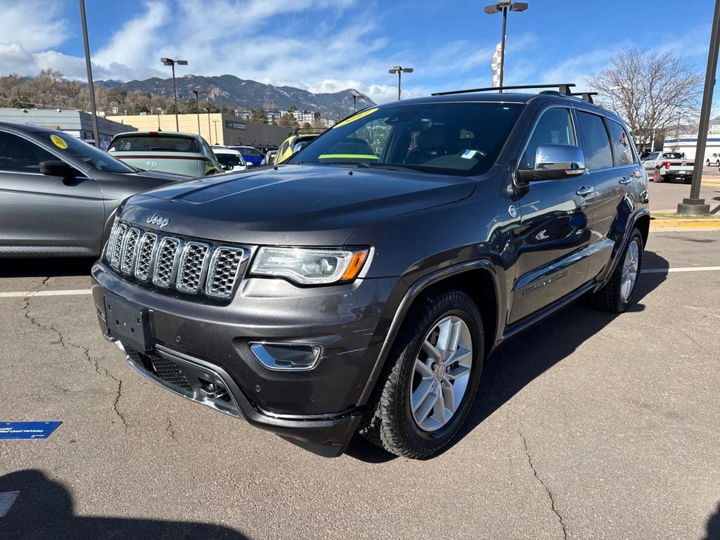 Used 2017 Jeep Grand Cherokee Overland 4x4 SUV