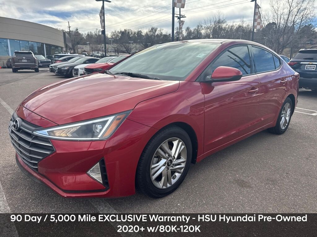 Certified 2020 Hyundai Elantra SEL Sedan