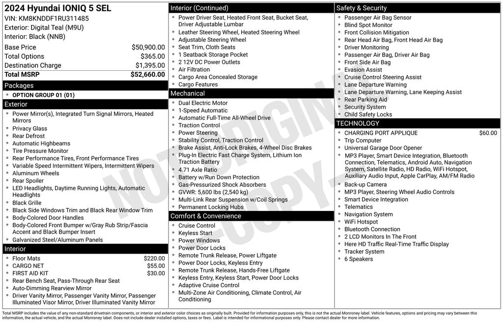 Certified 2024 Hyundai IONIQ 5 SEL SUV