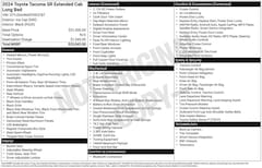 2024 Toyota Tacoma SR Truck XtraCab