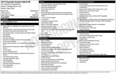 2016 Hyundai Sonata Hybrid SE Sedan