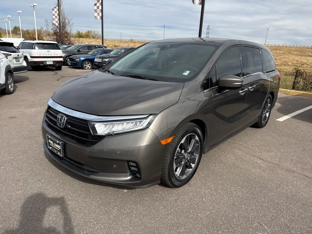 Used 2021 Honda Odyssey Elite Van