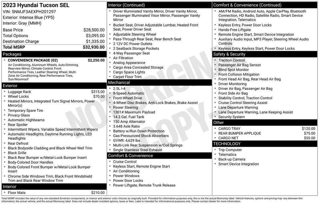 2023 Hyundai Tucson SEL - Photo 53