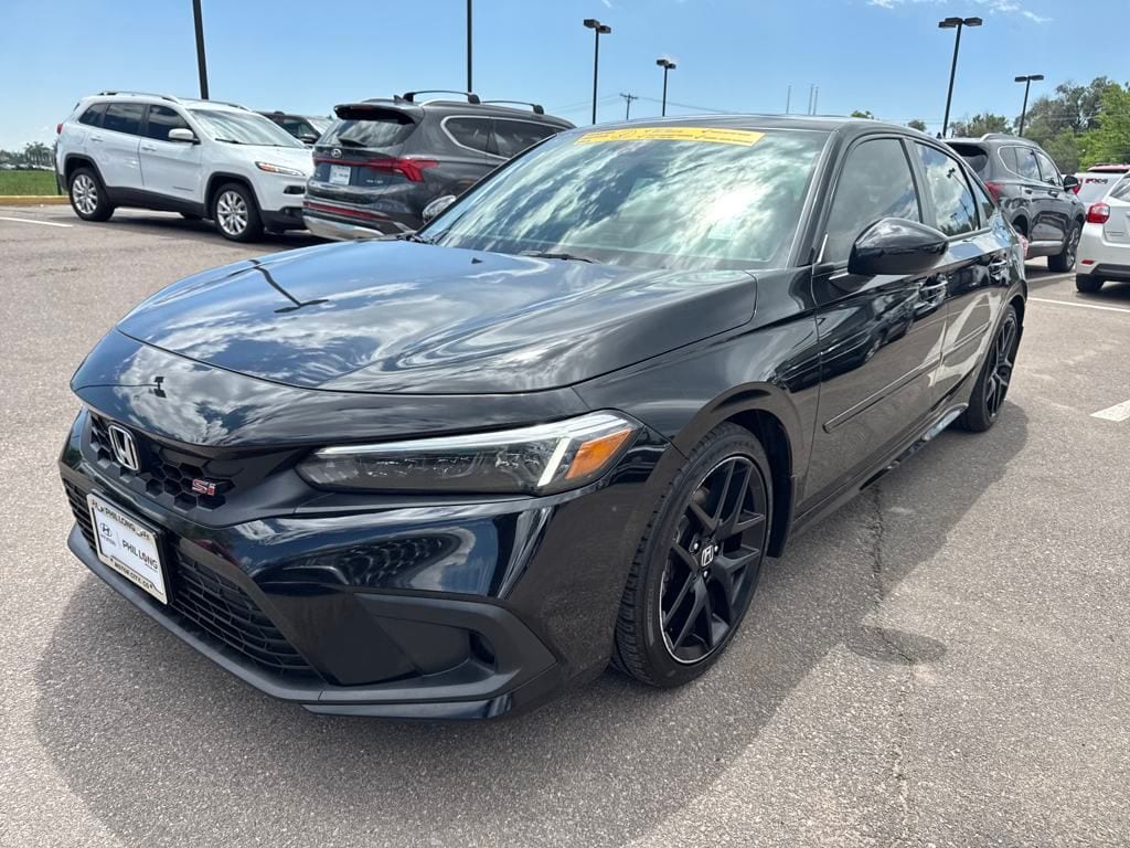 Used 2022 Honda Civic Si with VIN 2HGFE1E55NH472480 for sale in Colorado Springs, CO
