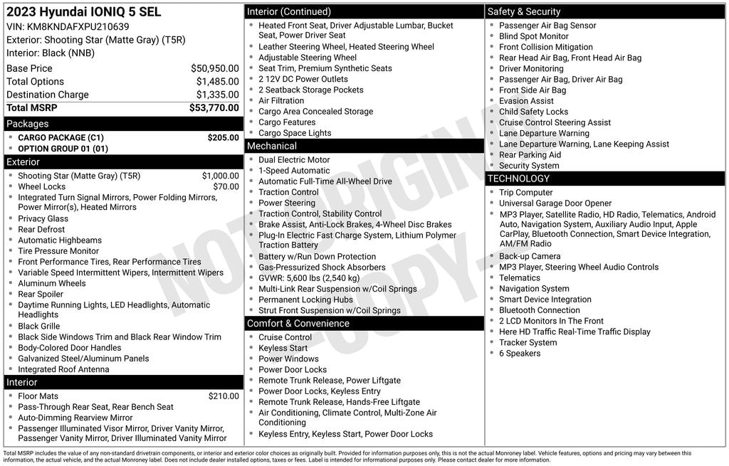 Used 2023 Hyundai IONIQ 5 SEL SUV