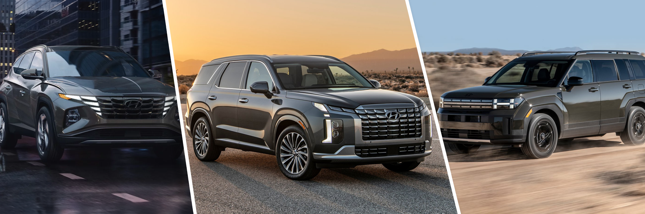 2024 Hyundai SUV Lineup