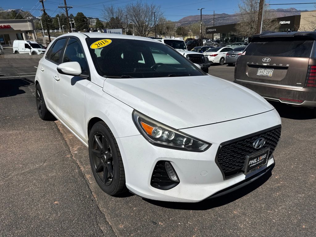 Used 2018 Hyundai Elantra GT GT Sport with VIN KMHH55LC4JU082165 for sale in Colorado Springs, CO