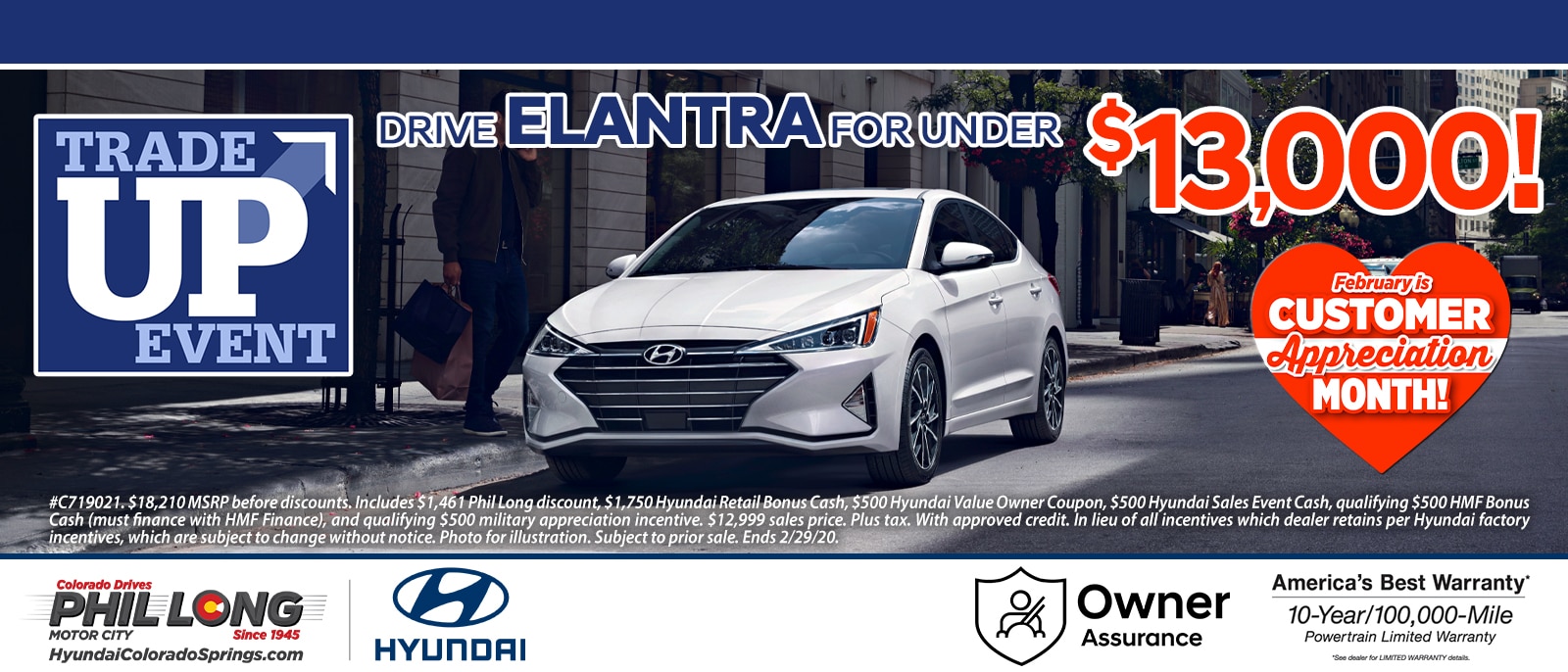 New Monthly Specials at Motor City Hyundai Phil Long Hyundai of Motor