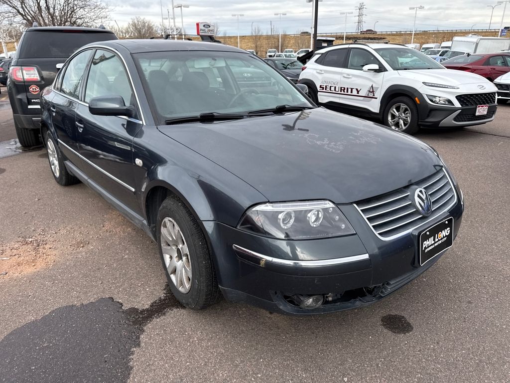 Used 2001 Volkswagen Passat GLS with VIN WVWSH63B21E189384 for sale in Colorado Springs, CO