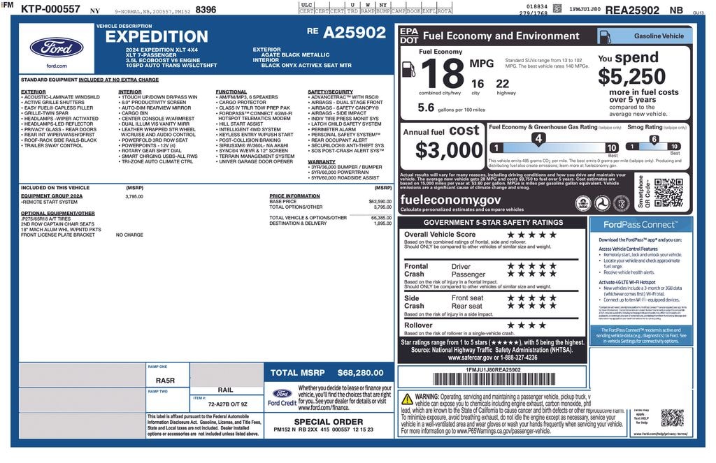 Used 2024 Ford Expedition XLT SUV