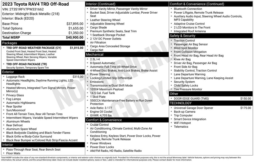 2023 Toyota RAV4 TRD Off-Road AWD's photo