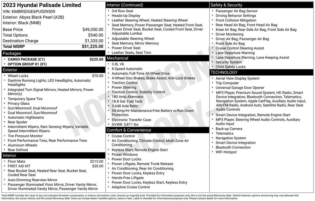 Used 2023 Hyundai Palisade Limited SUV