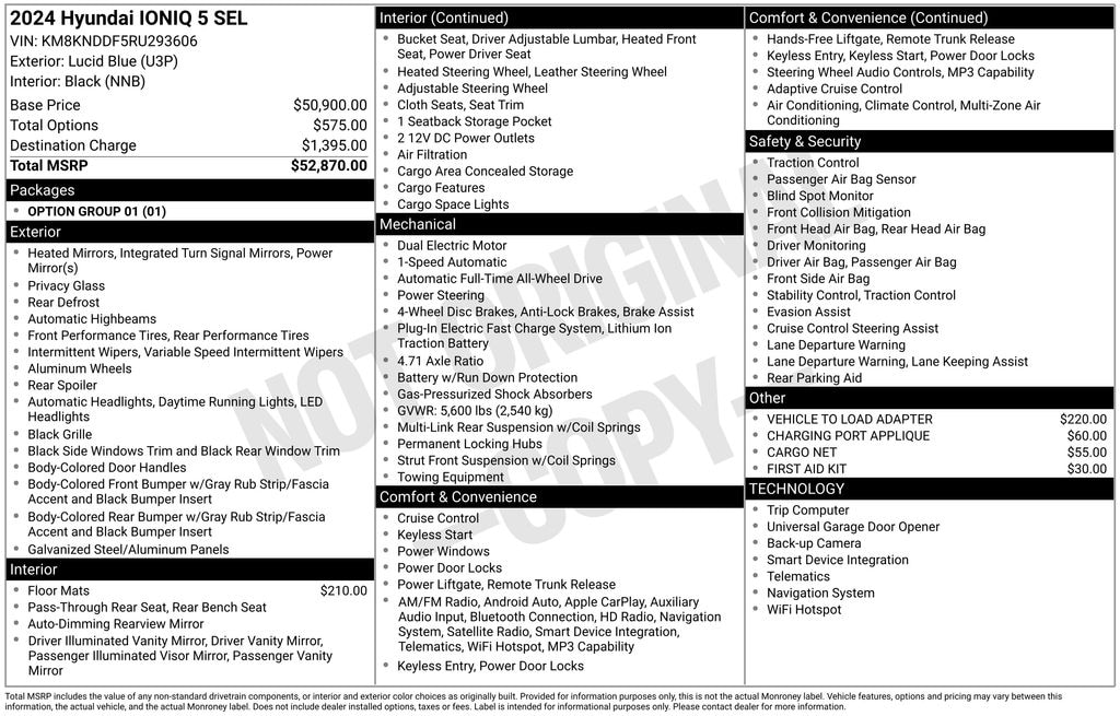 Used 2024 Hyundai IONIQ 5 SEL SUV