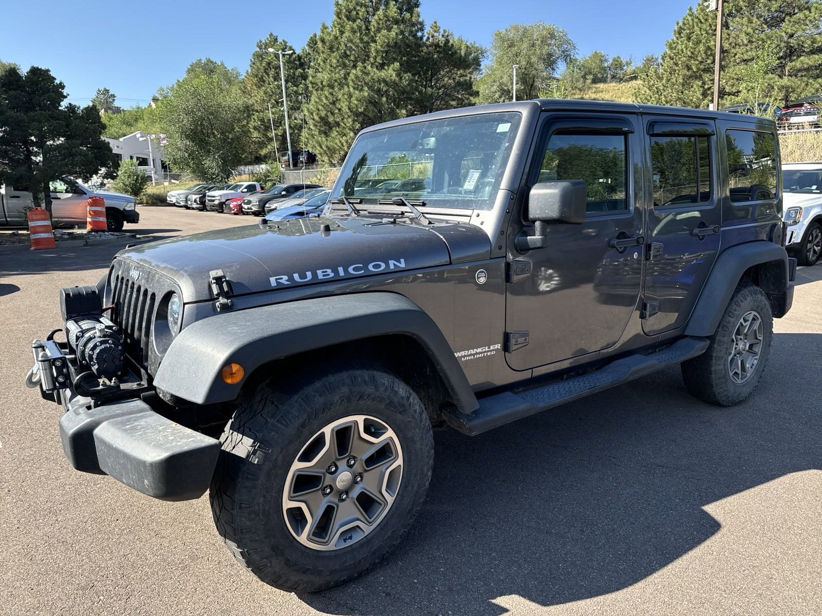 Used 2014 Jeep Wrangler Unlimited Rubicon with VIN 1C4BJWFG6EL269798 for sale in Colorado Springs, CO