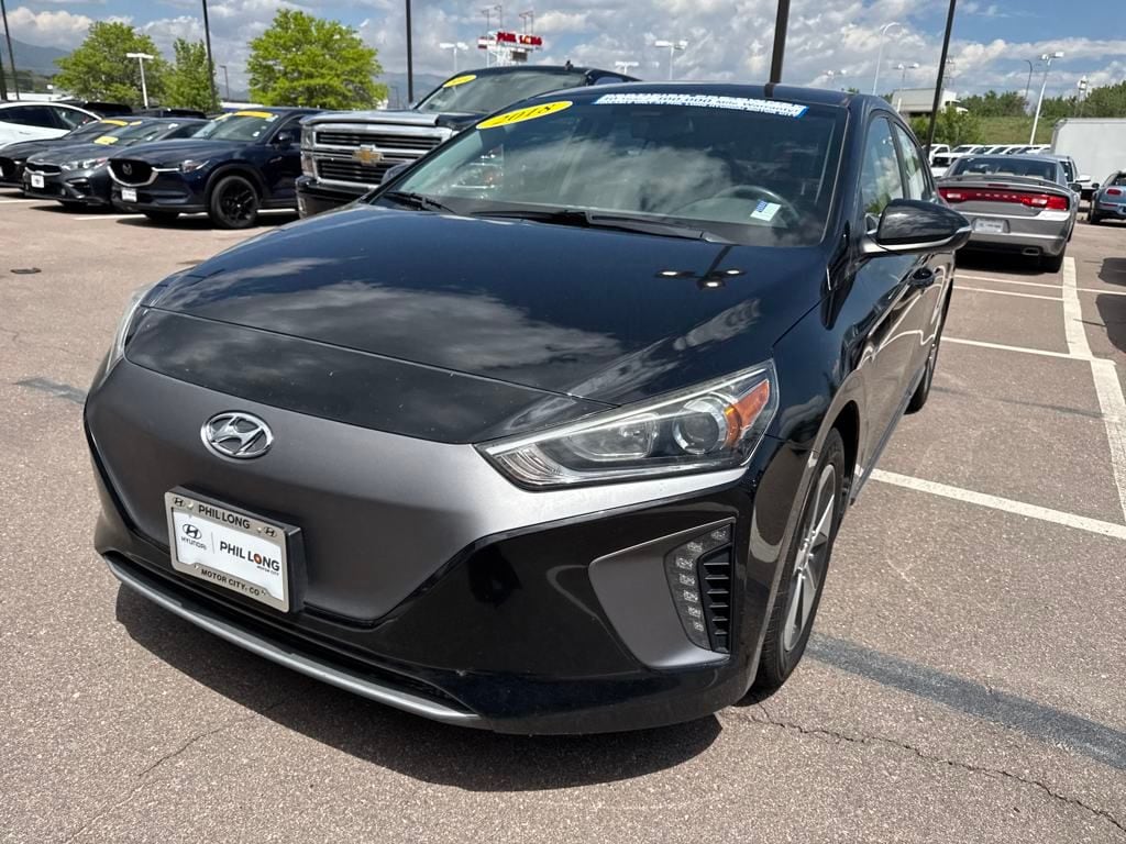 Certified 2018 Hyundai IONIQ Base with VIN KMHC75LH7JU031436 for sale in Colorado Springs, CO