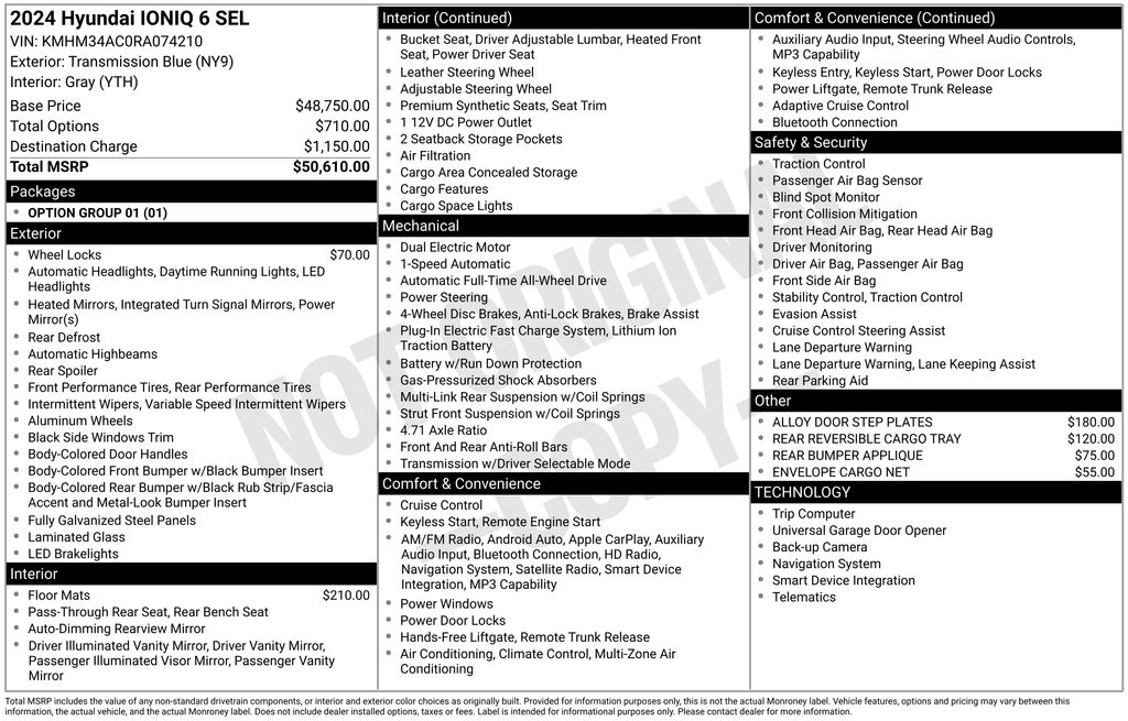 2024 Hyundai Ioniq 6 SEL AWD's photo