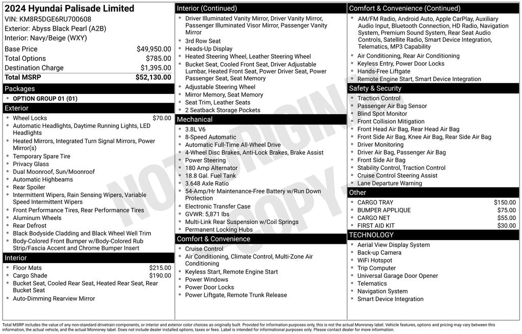 Used 2024 Hyundai Palisade Limited SUV