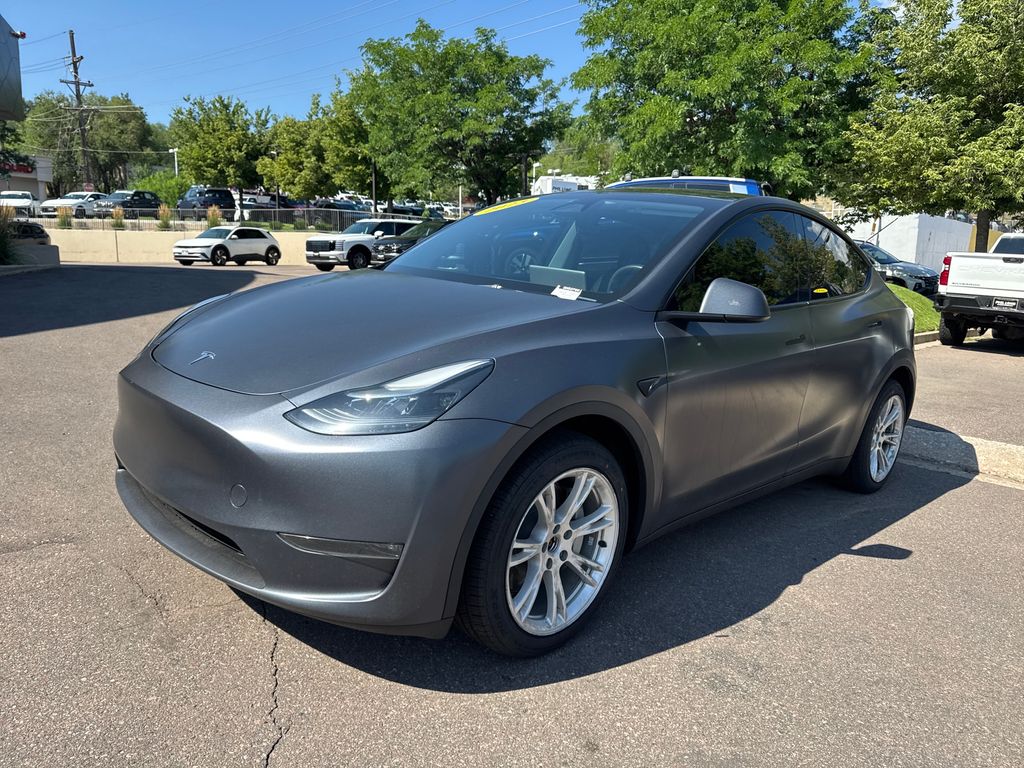 Used 2023 Tesla Model Y Long Range with VIN 7SAYGDEE3PA201204 for sale in Colorado Springs, CO