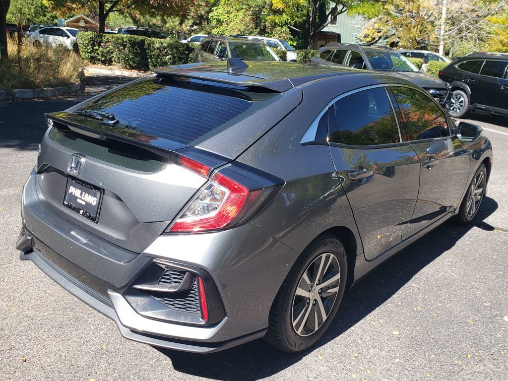 2020 Honda Civic LX Hatchback photo 3