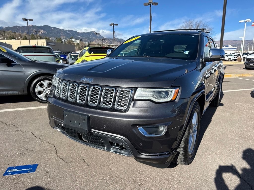 Used 2017 Jeep Grand Cherokee Overland 4x4 SUV