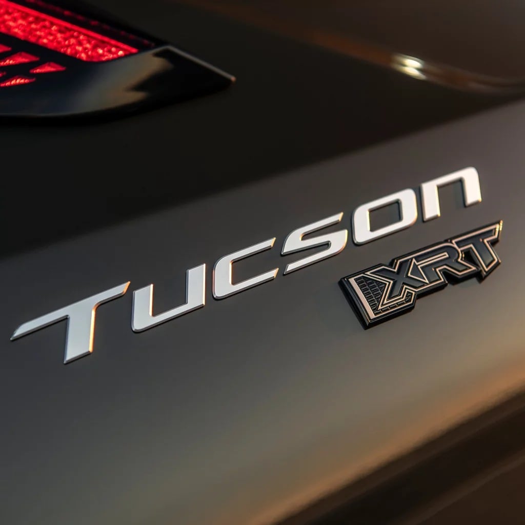 2026 TUCSON XRT badge detail