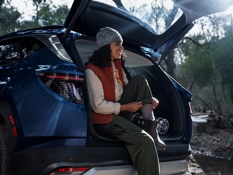 2026 TUCSON open cargo area