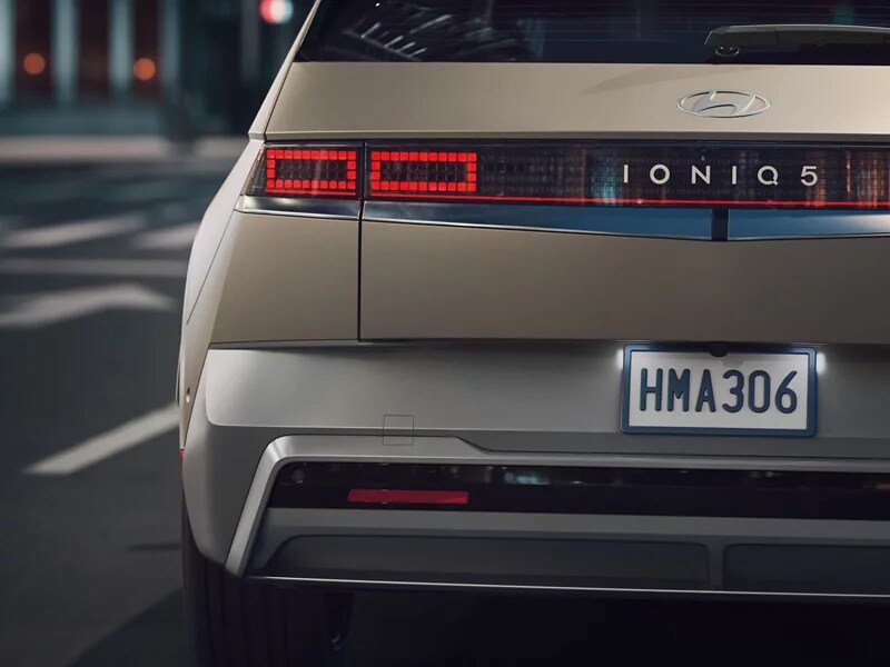 2026 IONIQ 5 rear pixel lights detail