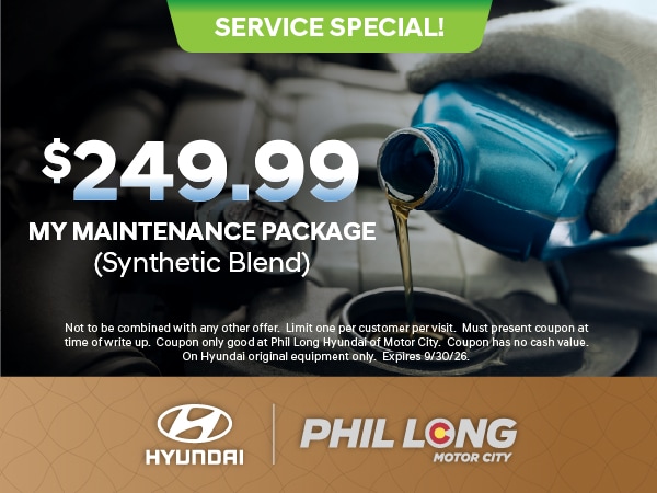 $249 Maintenance Package