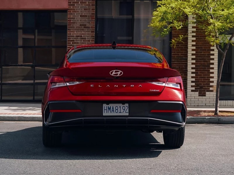 2026 ELANTRA rear view