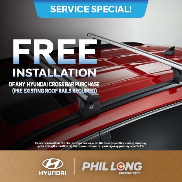 Free installation of roof rack, when you bring your roof rack!