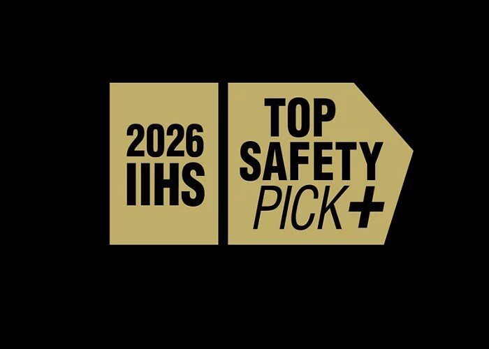 2026 IIHS TOP SAFETY PICK+