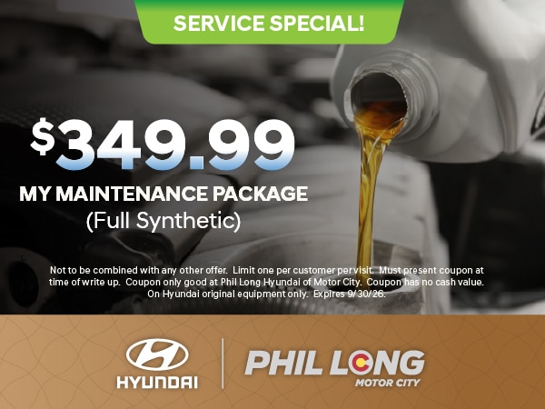 $349 Maintenance Package