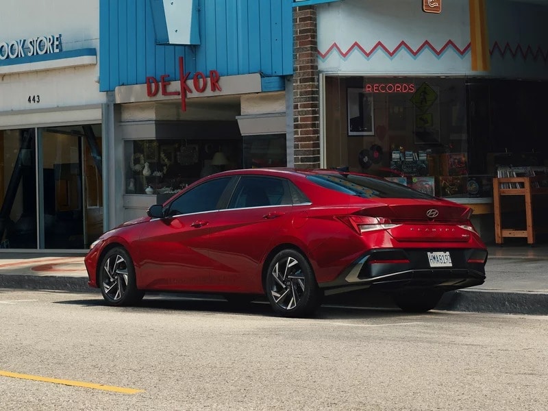 2026 ELANTRA side profile