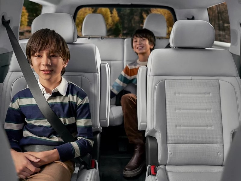 2026 SANTA FE Hybrid second-row seating