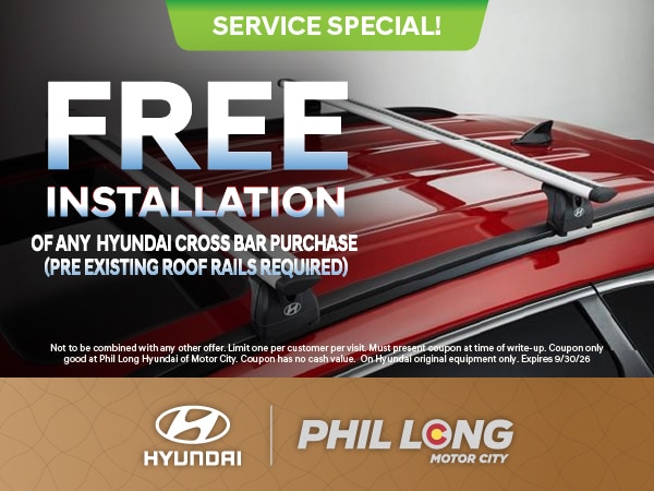 Free Installation Cross Bar