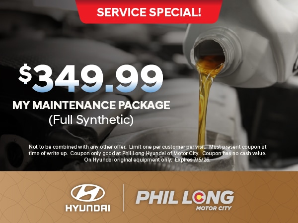 $349 Maintenance Package