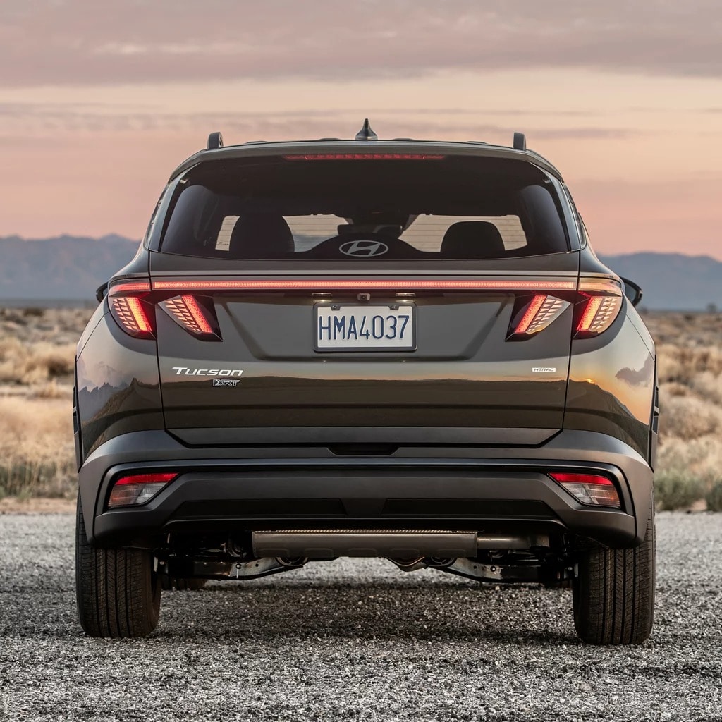 2026 TUCSON XRT rear view
