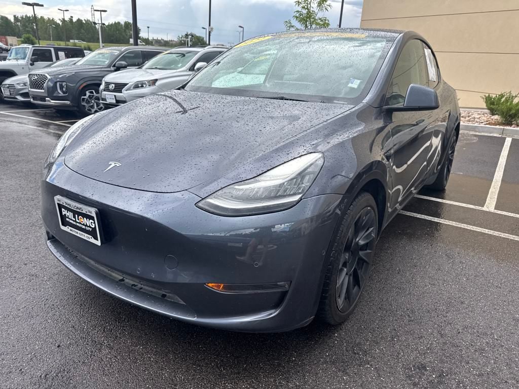 Used 2022 Tesla Model Y Long Range with VIN 7SAYGDEE6NF461760 for sale in Colorado Springs, CO