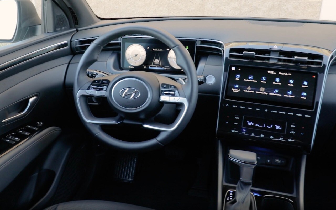 The All-New 2022 Hyundai Santa Cruz Interior Dash