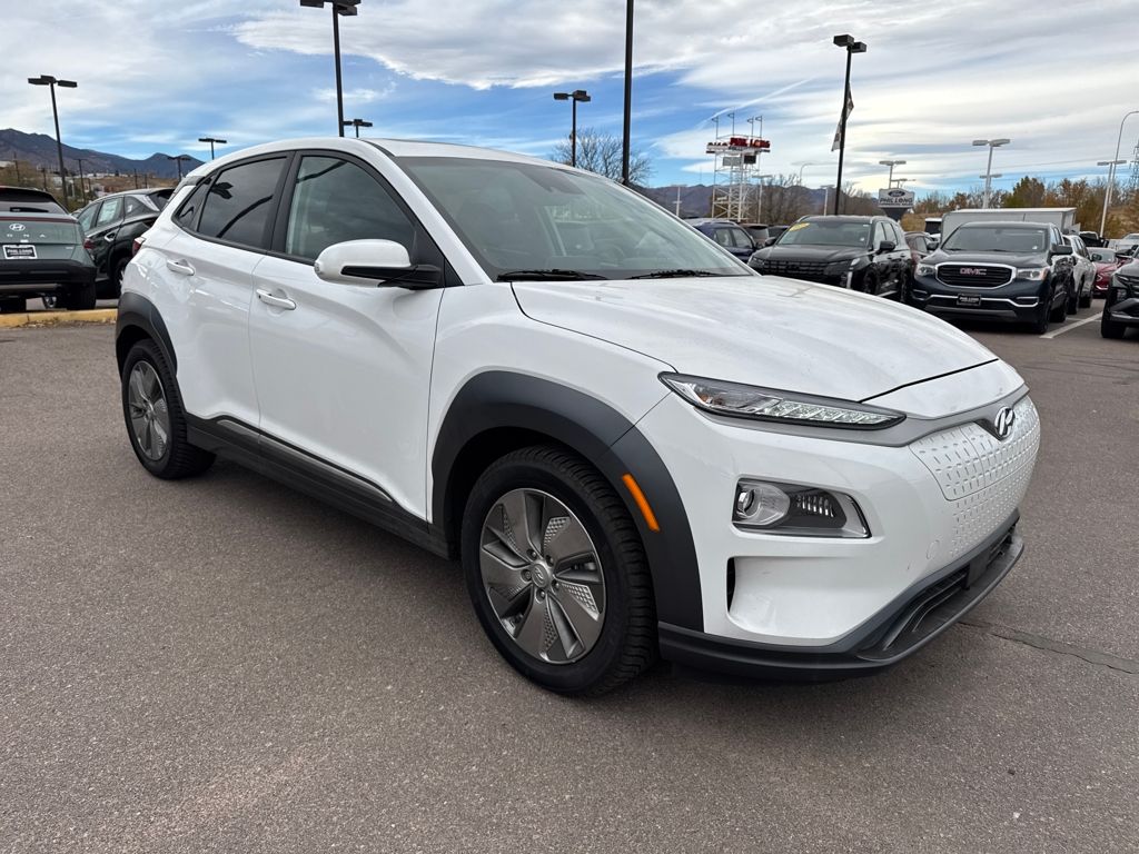 Certified 2021 Hyundai Kona EV Ultimate with VIN KM8K53AG9MU132935 for sale in Colorado Springs, CO